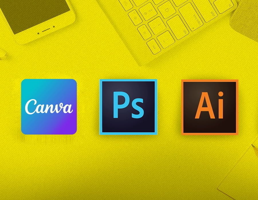 canva illustrator photoshop